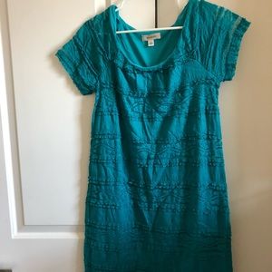 Teal dress